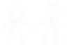 Logo: Two people holding hands